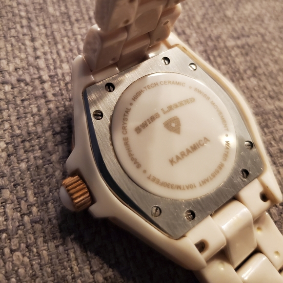 Swiss legend karamica watch in beige & Rose gold - Picture 7 of 8